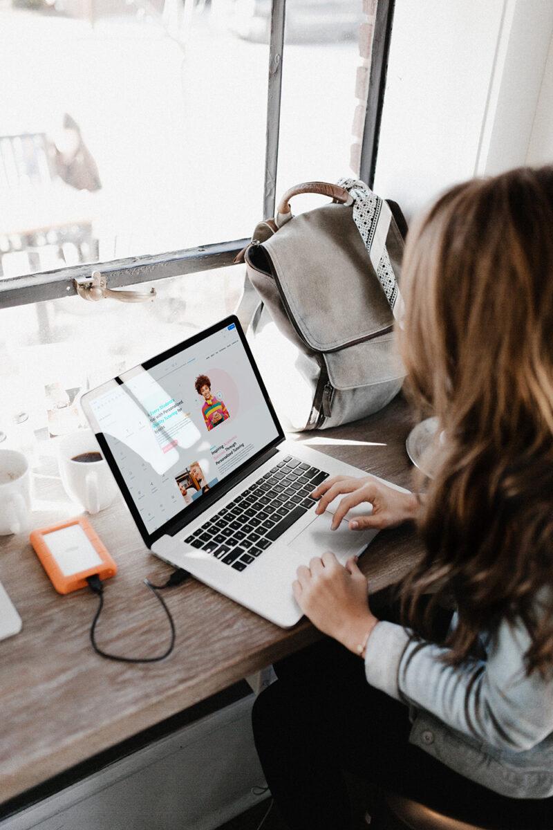 photo of a custom web page builder