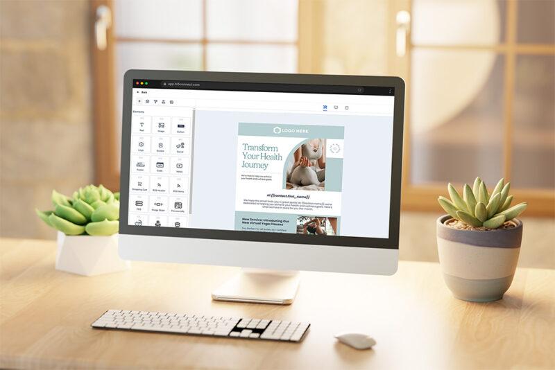 photo of a email marketing platform